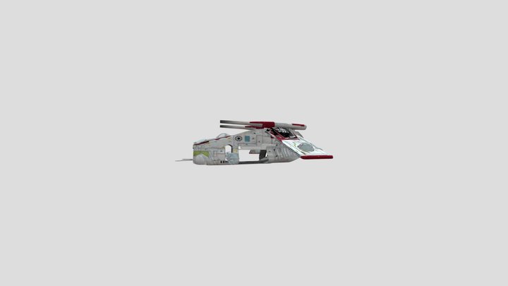 Republicgunship(3DS) 3D Model