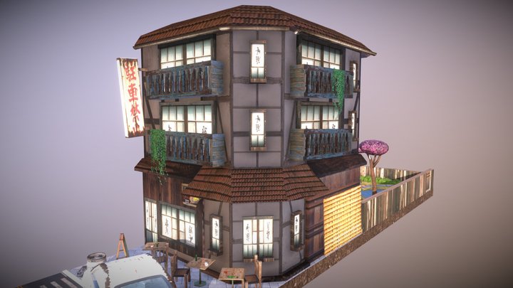 DAE Rowhomes - Tokyo 3D Model