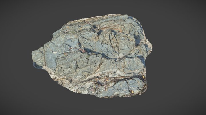 Apulia Beach Stone_18 3D Model