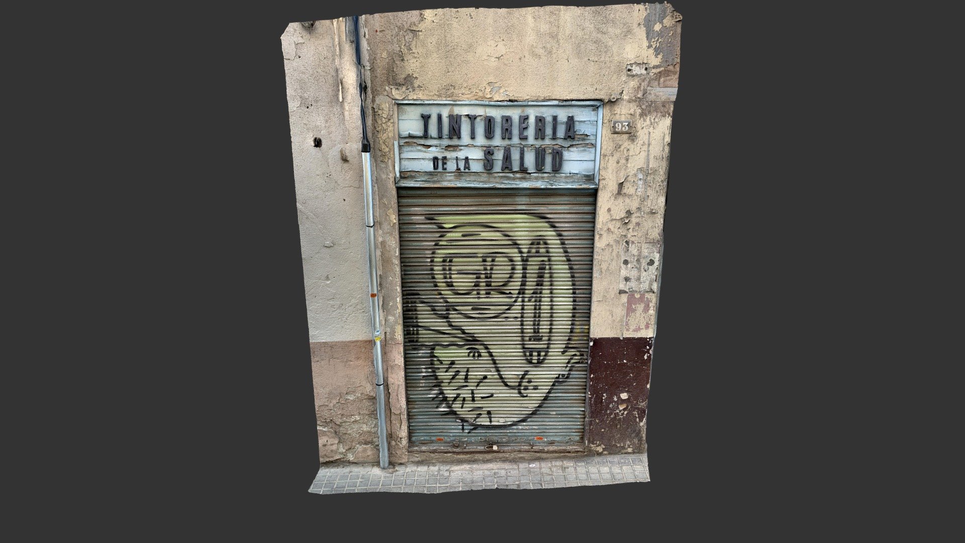 Gràcia door. Trnio Plus test.