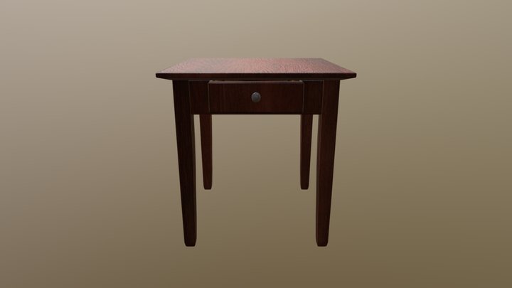 End table 3D Model