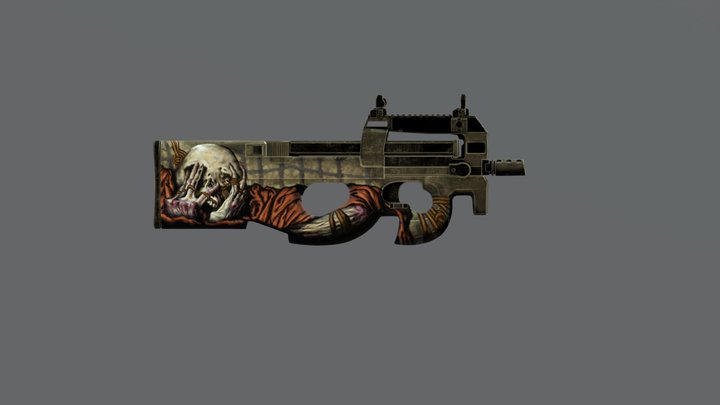 p90 | The Heretic 3D Model