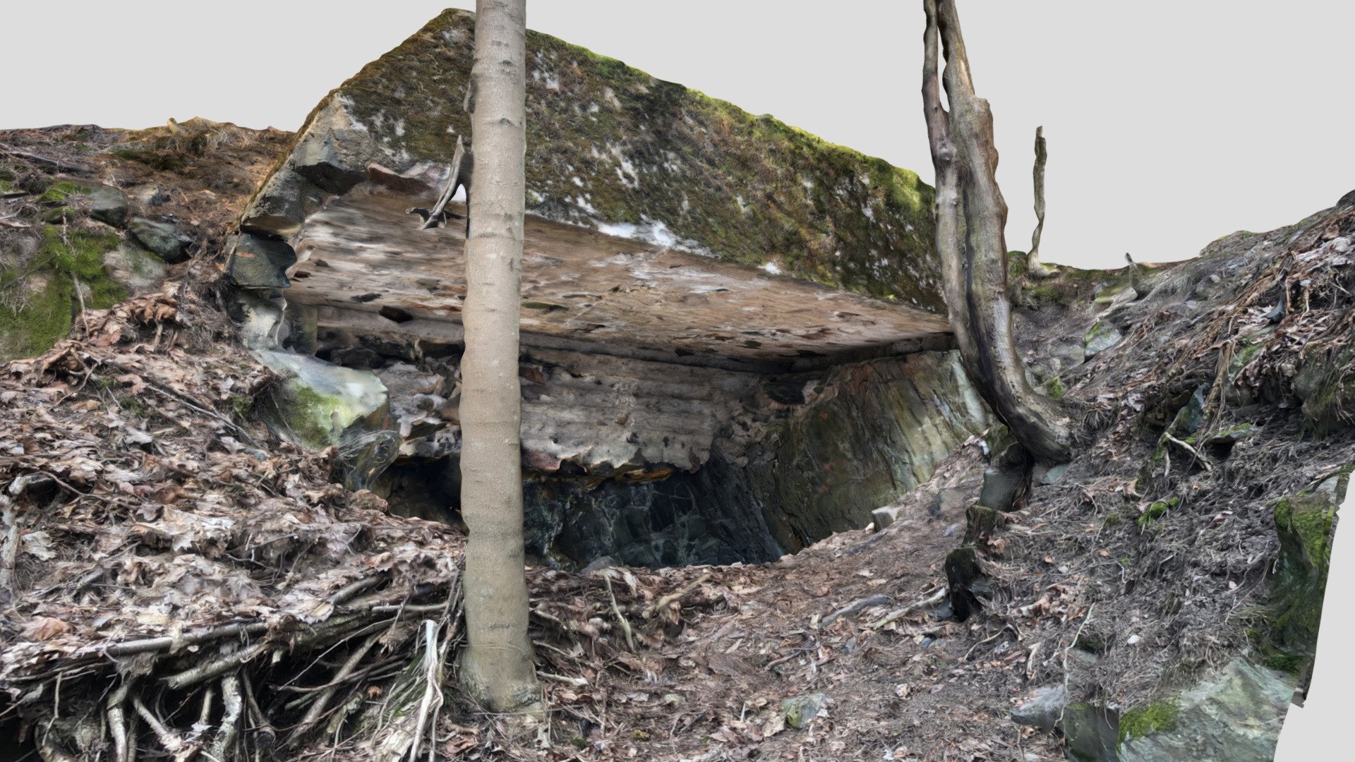 WW1 shelter room, Espoo, Finland