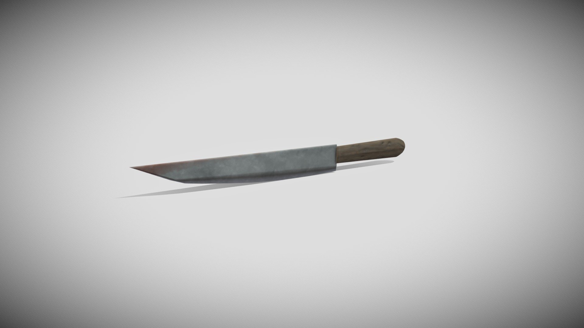 Medieval Eating Knife (Low Poly)