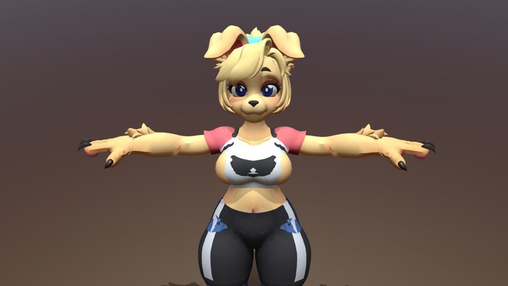 Baller Puppy 3D Model