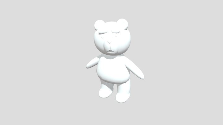 Ted the bear – Modello 3D gratuito STL