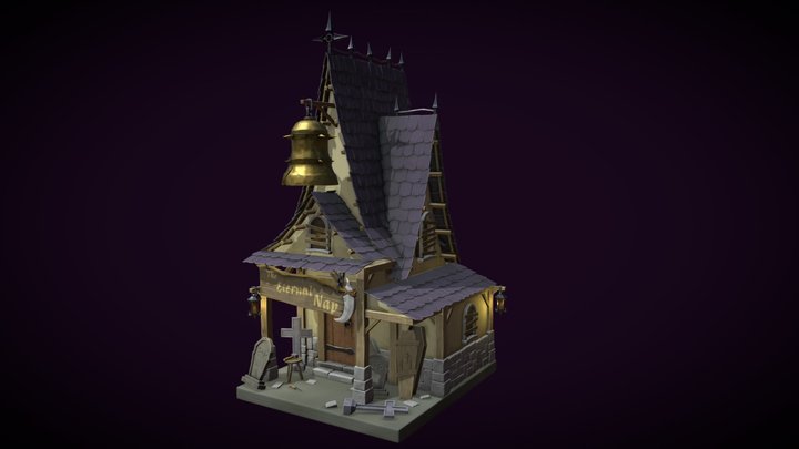 Undertaker Shop - "The Eternal Nap" 3D Model
