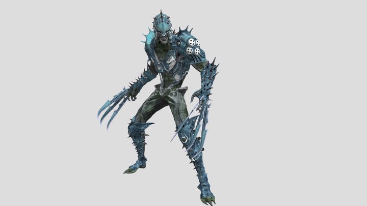 The First Descendant Test Model 3D Model