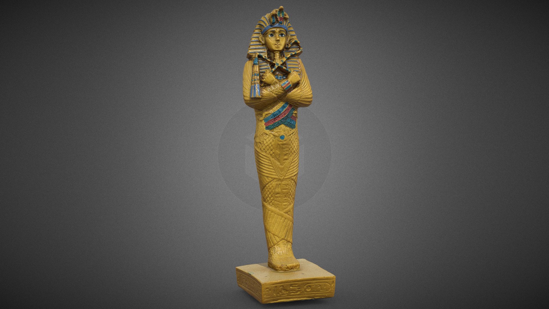 Plastic Egyptian Statue