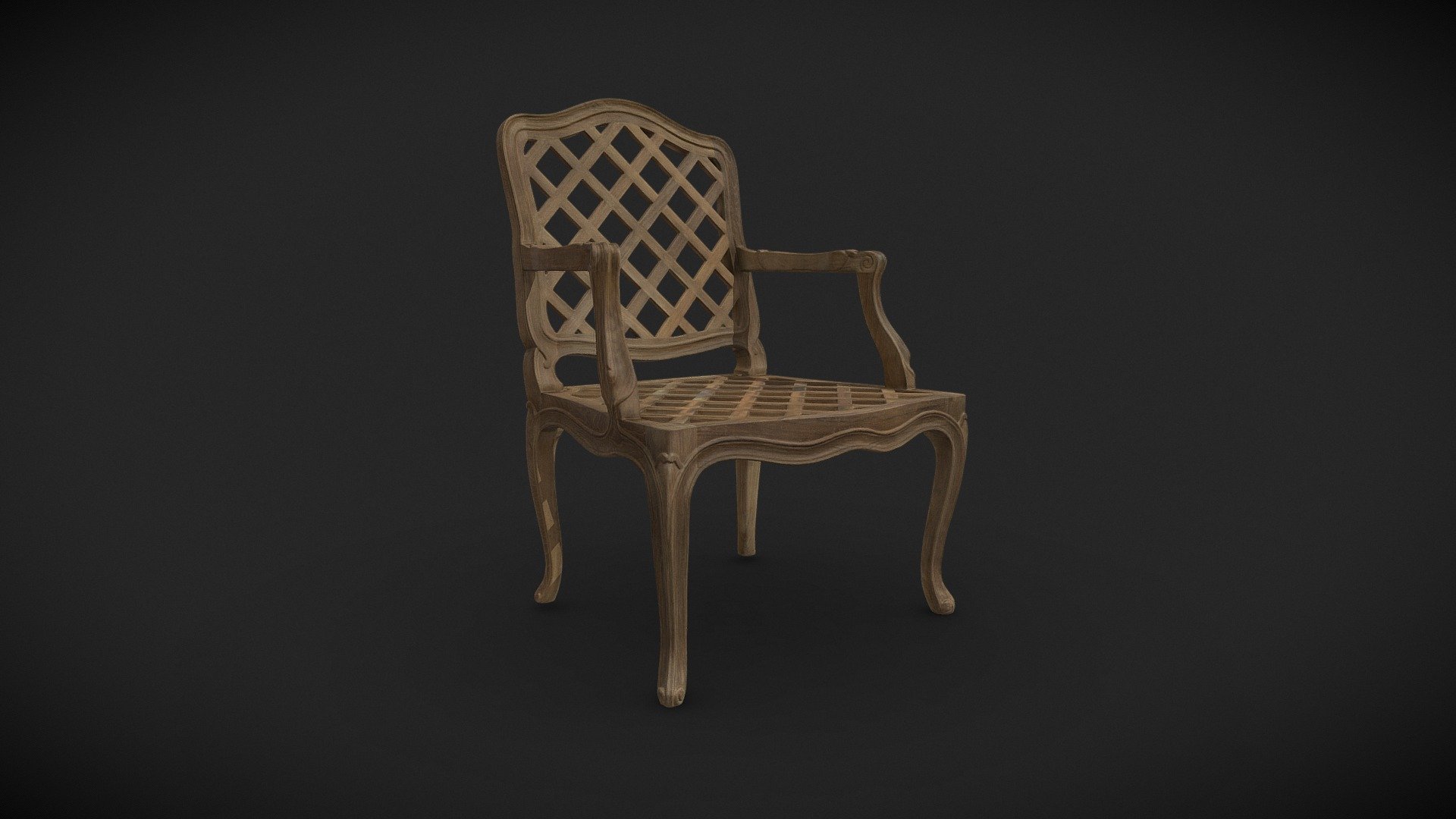 3D Scan: Wooden Chair - duplicated version
