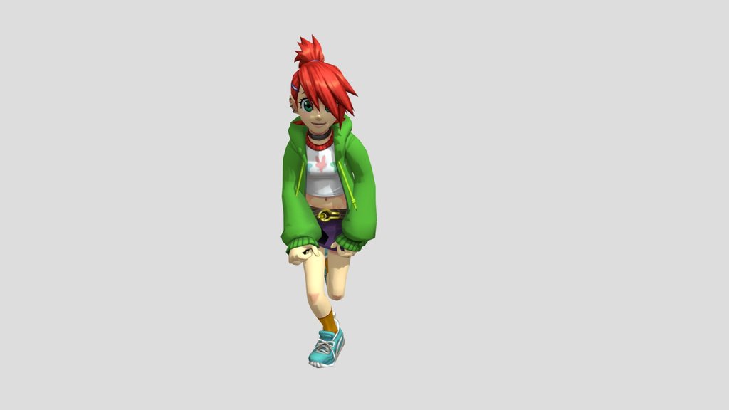 Fusionfall-Frankie Foster(Run)