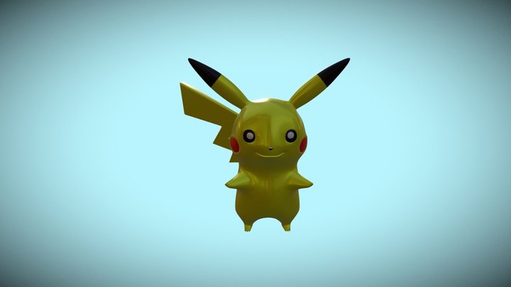 Pikachu 3D 3D Model
