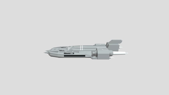 SpaceShip 3D Model