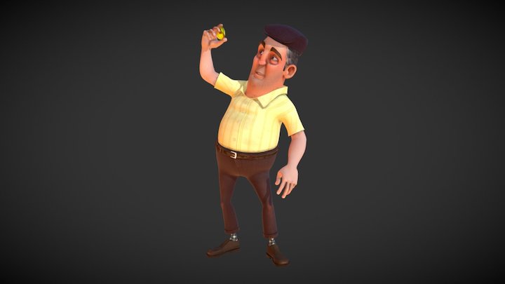 Antonio - Ringling College Art & Design - 2011 3D Model