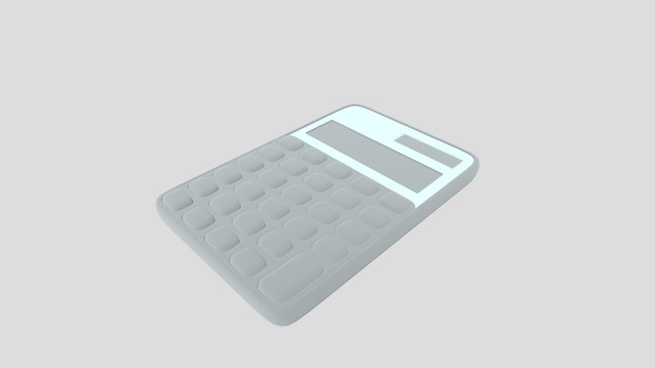 Calculadora 3D Model