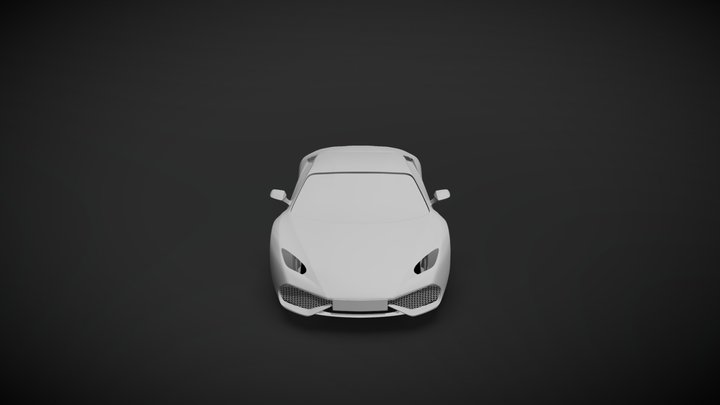 Lamborghini Huracan Performante 3D Model