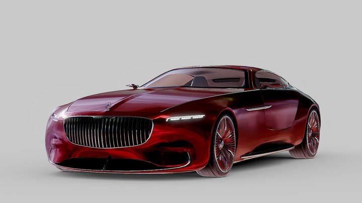 Mercedes-Maybach Vision 6 — $39,99 3D Model