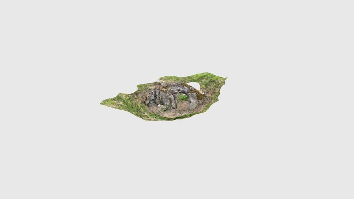 Dalle-hublot de Nerville-La-Forêt 3D Model