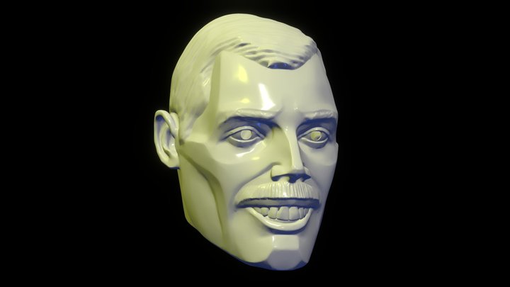 Freddie Mercury 3D Model
