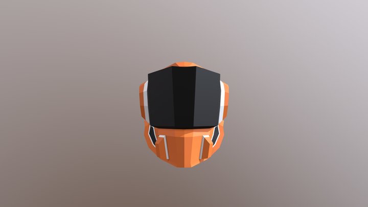 Robot Head 3D Model