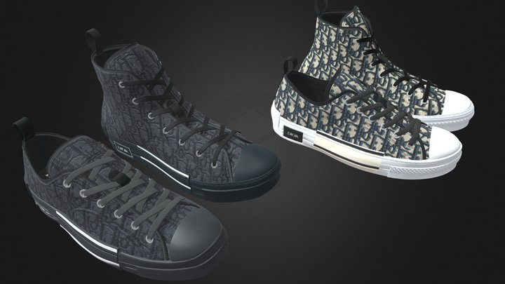 Sneakers B23 – Modello 3D gratuito STL