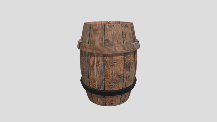 barrel 3D Model