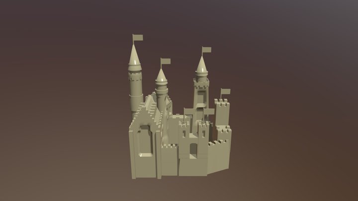 Castle 3D Model