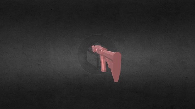 BO2 Low poly Remmington 870 commision 3D Model