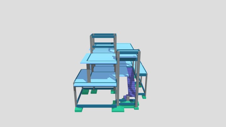 Nubia e Aurélio 3D Model