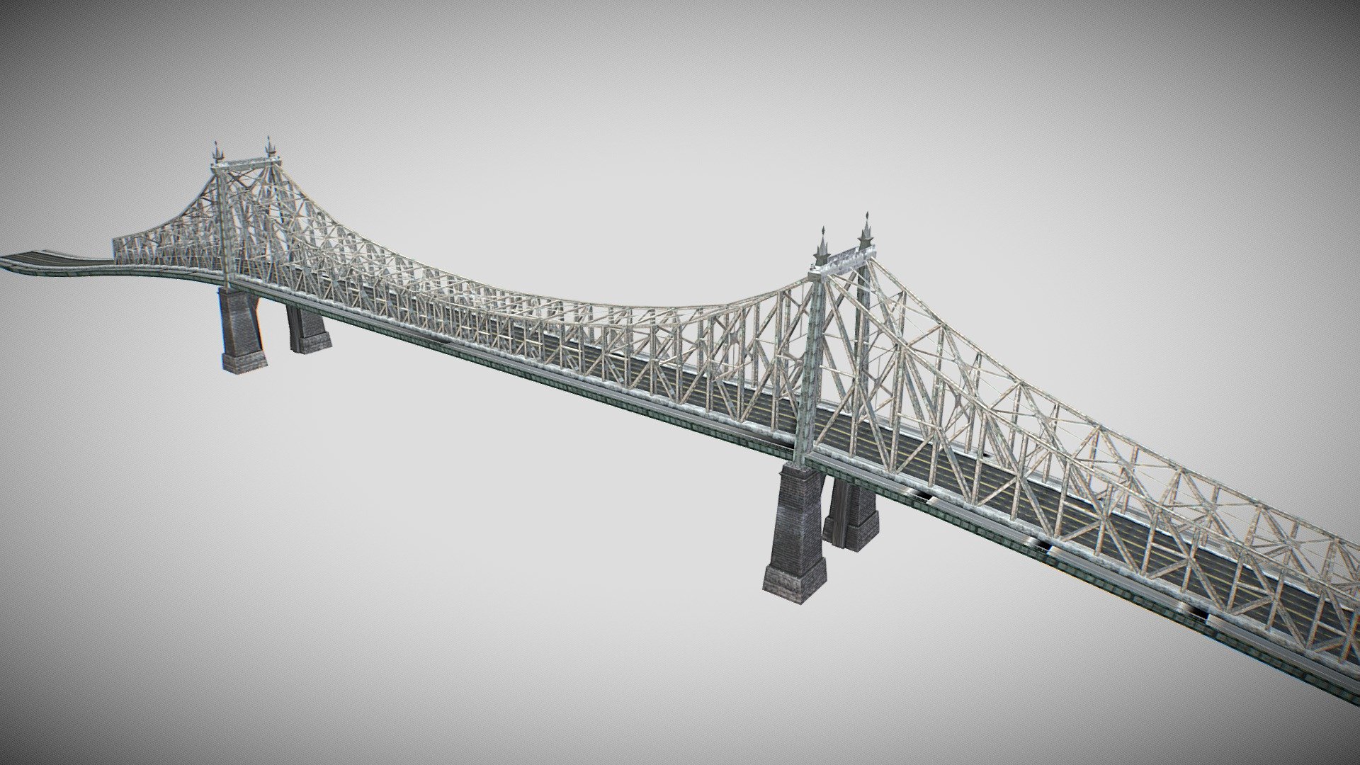 Bridge 3D model by [844b1d2] Sketchfab