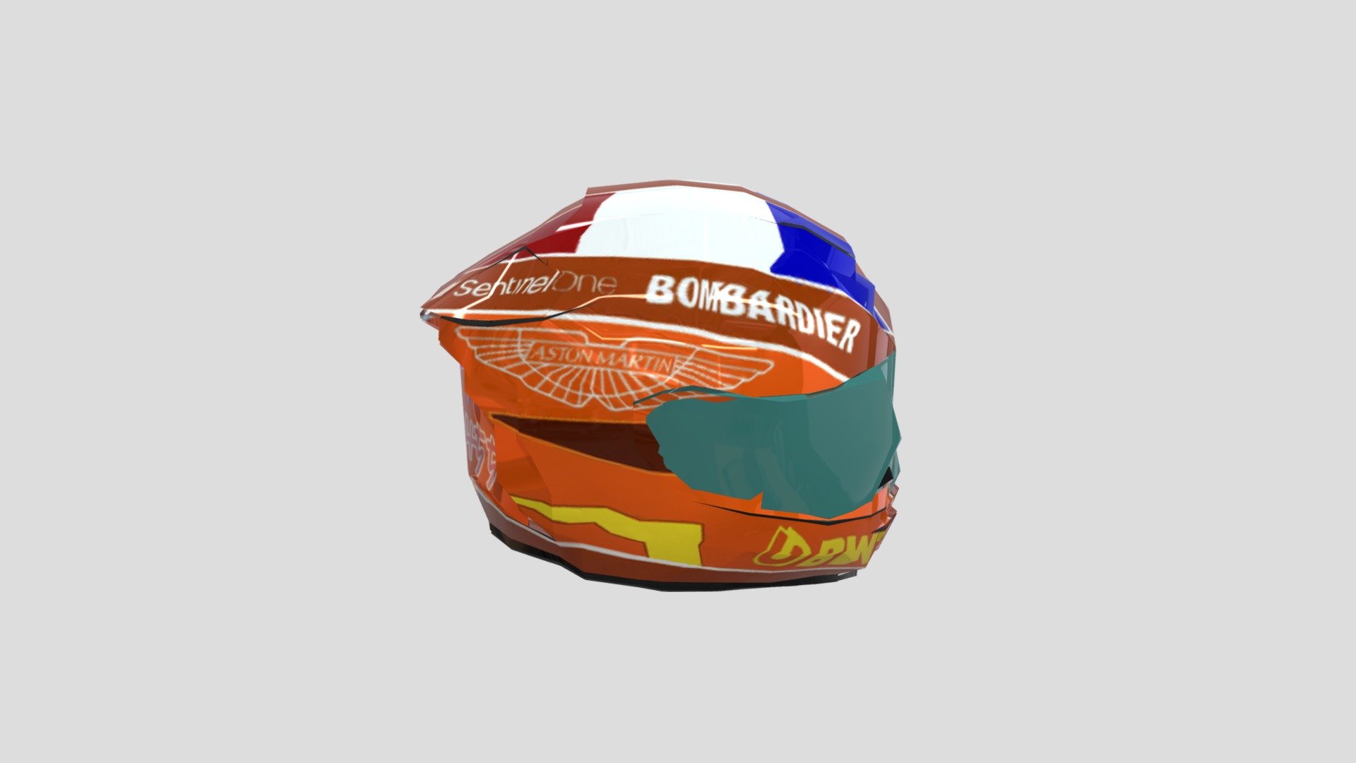 F1 helmet