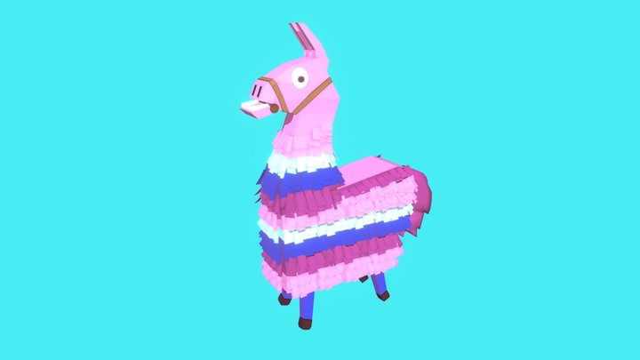 Fortnite "Llama" 3D Model