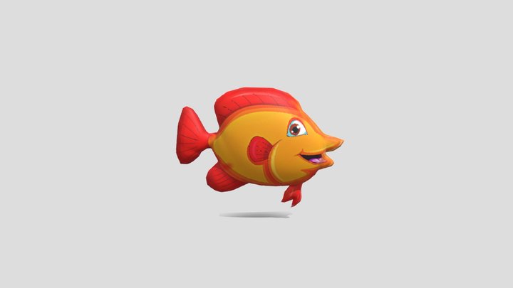 Ikan Kuning 3D Model