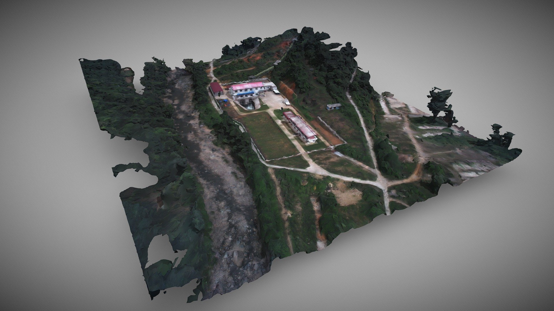 3D Dempo PLTMH Palangai Gadang Pessel — Sketchfab embed 3D viewer