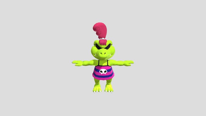 Kass (Donkey Kong) 3D Model