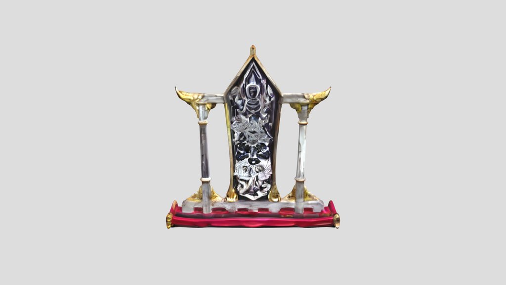 Thai | ผนัก พระแท่นมนังค์ศิาอาสน์