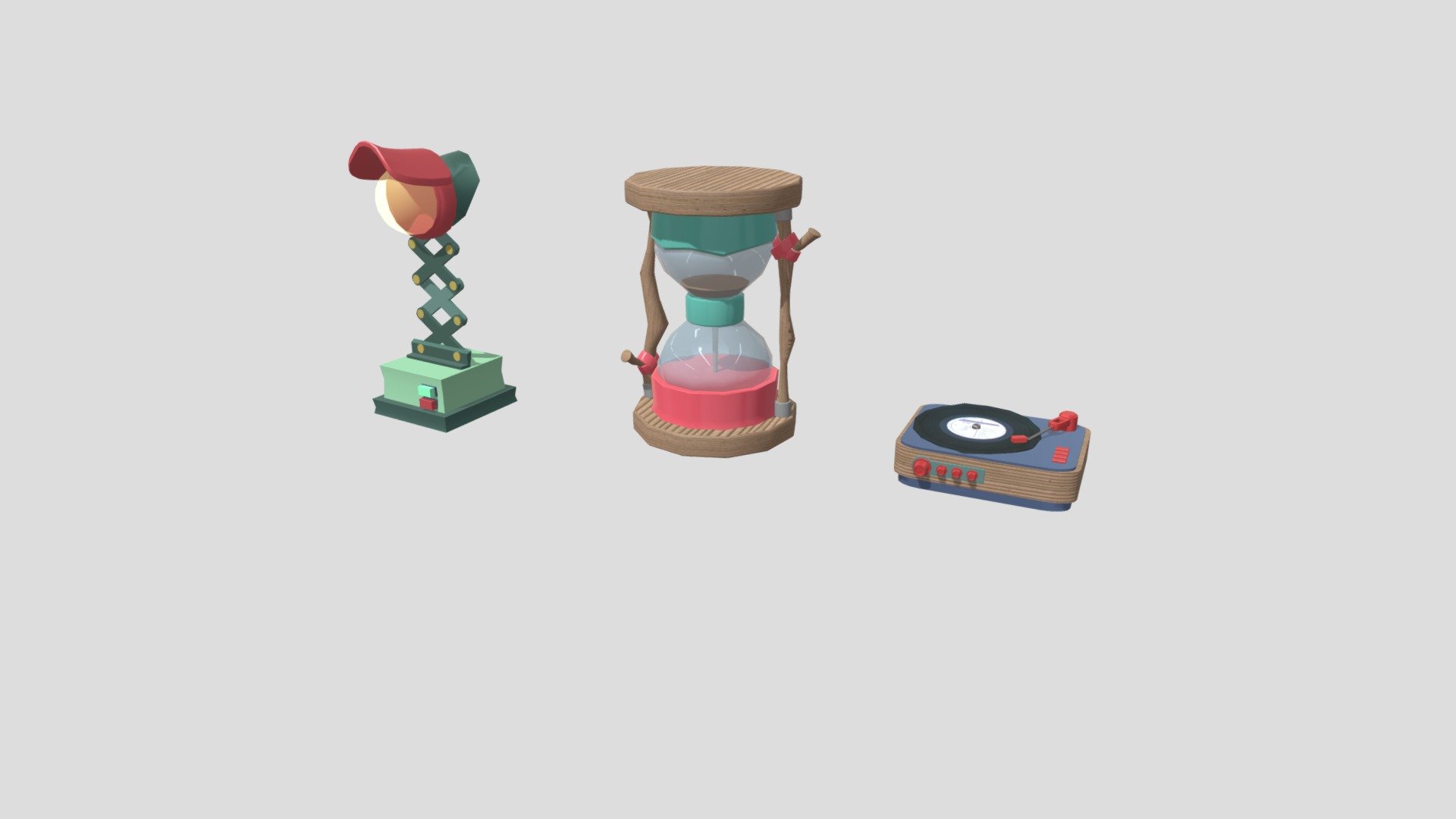 HomeWorkLowPoly — Sketchfab embed 3D viewer