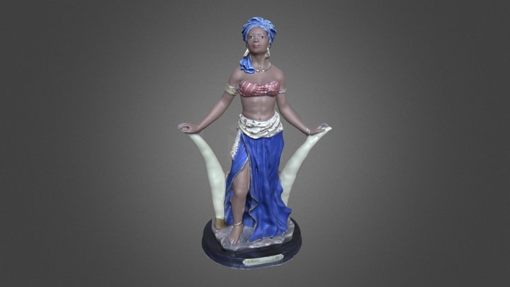 Figurine: scanned by Photogrammetry. – Kostenloses 3D-Modell STL