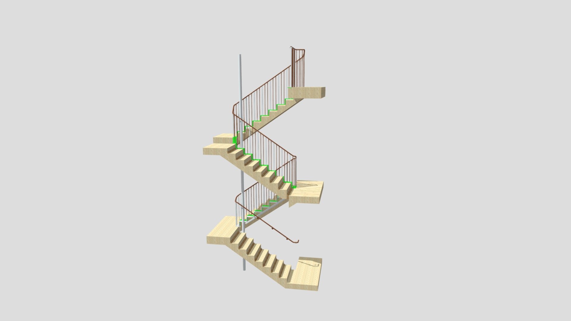 Boarding House Stair - C03