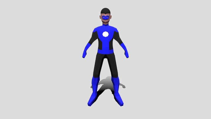 Blue Lantern 3D Model