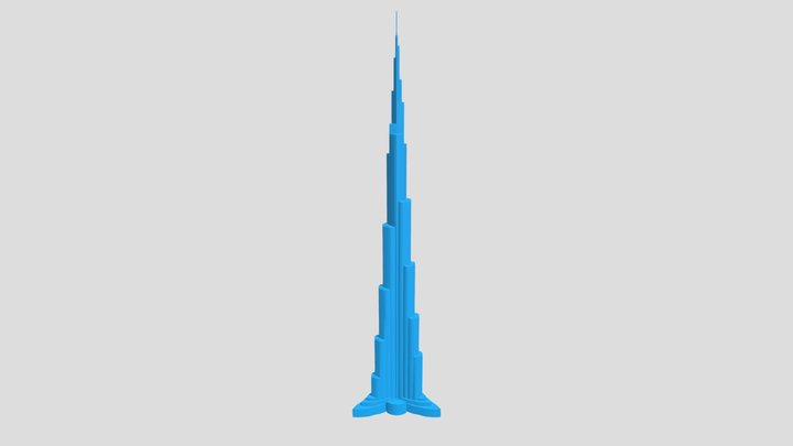 BURJ KHALIFA 3D Model