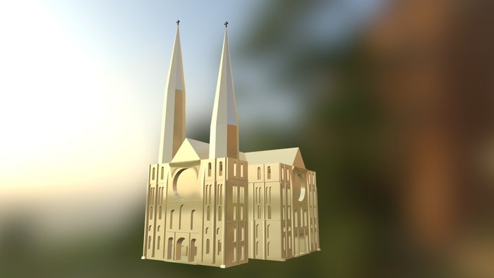 Catedral de Chartres 3D Model