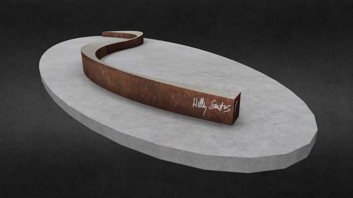 Willy Santos's "Coaster" 3D Model