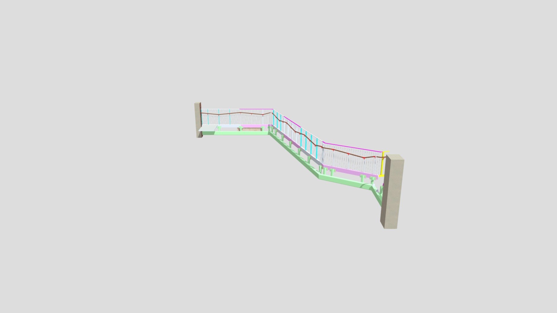 A7491 - dining room Balustrade - C03