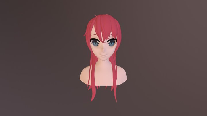 Shizuka Sakaki (ShiroBako) 3D Model