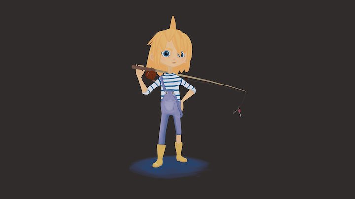 Seagull 3D Model