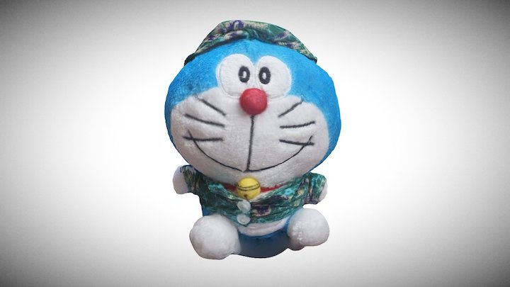 Doraemon raw model 3D Model