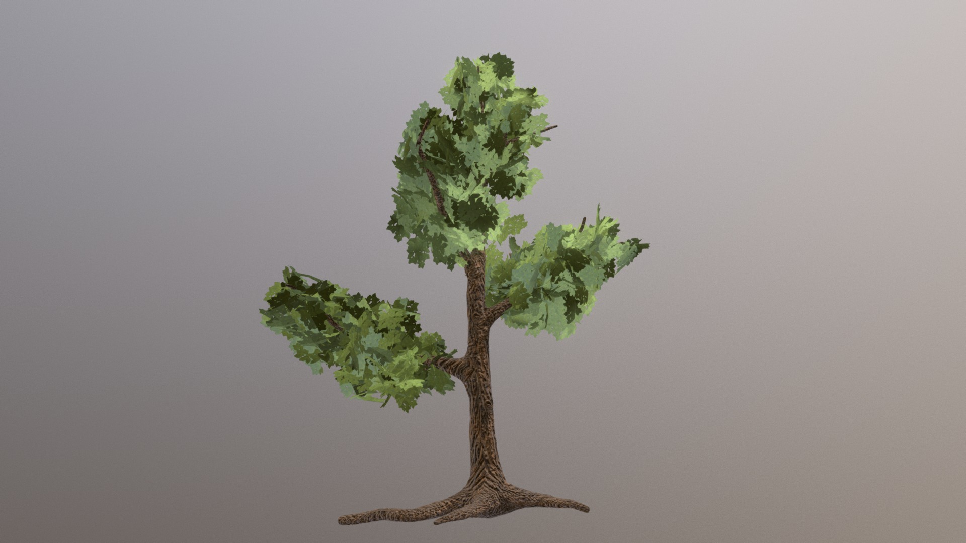 3D model Crystalline Skies – Tree - This is a 3D model of the Crystalline Skies - Tree. The 3D model is about a small tree with a stem.
