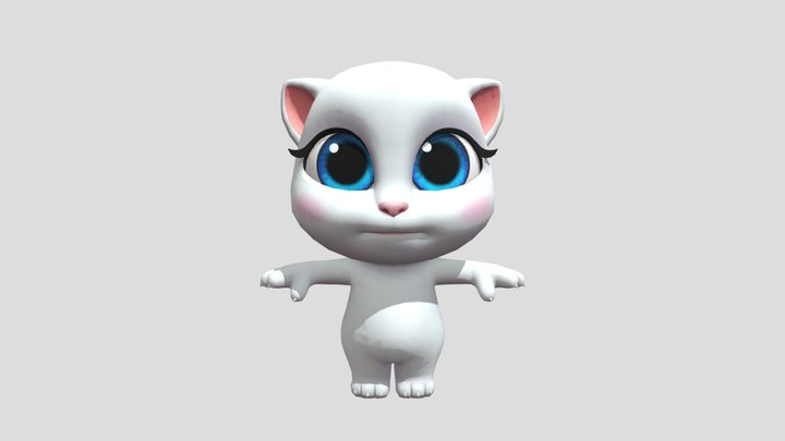 angelatomfriends_rigged 3D Model