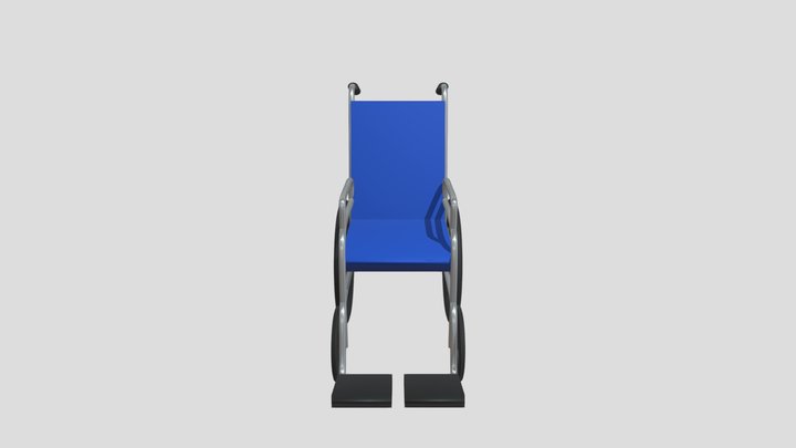 Wheelchair 3D Model